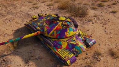 2D-стиль «В синергии с мечтой» в Мире танков