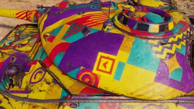 2D-стиль «В синергии с мечтой» в Мире танков