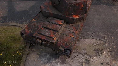 2D-стиль «Пламя безумия» в Мире танков