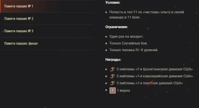 Отмечаем День памяти особыми боевыми задачами в World of Tanks