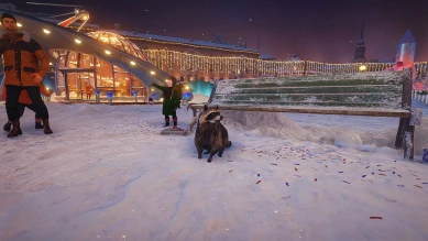 Скриншоты новогоднего ангара в Мире танков. Часть 2