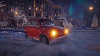 Скриншоты новогоднего ангара в Мире танков. Часть 2