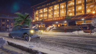 Скриншоты новогоднего ангара в Мире танков. Часть 2