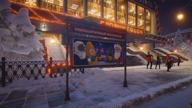 Скриншоты новогоднего ангара в Мире танков. Часть 2