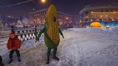 Скриншоты новогоднего ангара в Мире танков. Часть 2