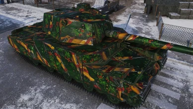 2D-стиль «Парадокс» в World of Tanks 2D-стиль «Парадокс» в World of Tanks