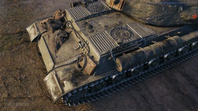 Танк Объект 701 из обновления 1.23.1 World of Tanks