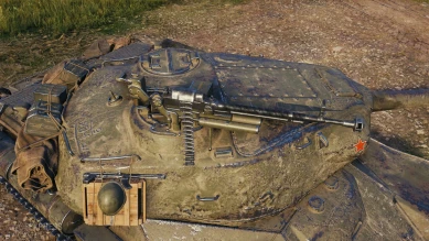 Танк Объект 701 из обновления 1.23.1 World of Tanks