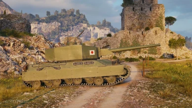 Танк Type 4 Ju-To из обновления 1.23.1 World of Tanks