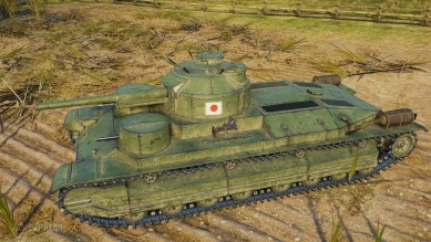 Танк Mitsu 108 из обновления 1.23.1 World of Tanks