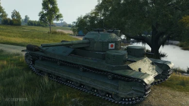 Танк Mitsu 108 из обновления 1.23.1 World of Tanks