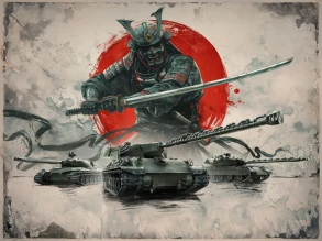 Японские тяжёлые танки из обновления 1.24 в Мире танков