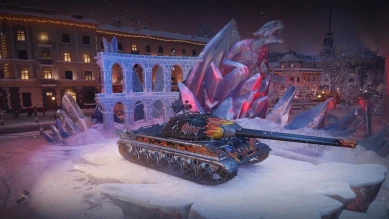 Загрузочный экран и скрины нового ангара с Арией в Мире танков