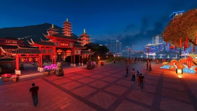 Ангар в честь Восточного Нового года 2024 в World of Tanks