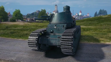 FCM 2C из обновления 1.24 в World of Tanks