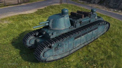 FCM 2C из обновления 1.24 в World of Tanks