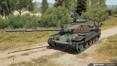 3D-стиль «Хэлдайвер» для танка T95E6 в Мире танков