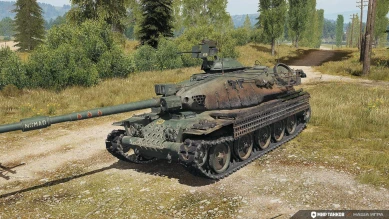 3D-стиль «Хэлдайвер» для танка T95E6 в Мире танков