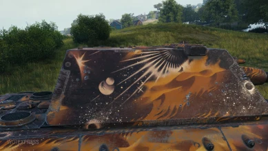 2D-стиль «Сила пустыни» в World of Tanks