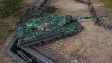 2D-стиль «Изумрудный охотник» в World of Tanks