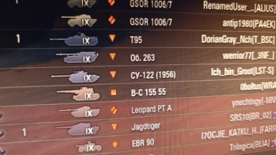 СУ-122 (1956) на супертесте Мира танков