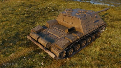 ПТ-САУ Kilana из обновления 1.24.1 в World of Tanks