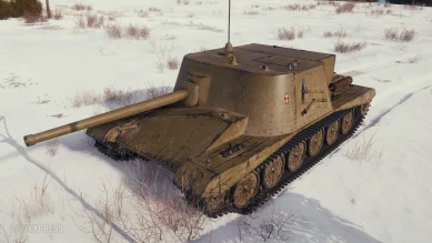 ПТ-САУ Zadymka из обновления 1.24.1 в World of Tanks