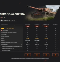 Побеждайте с Vipera, Bisonte C45 и Lansen C в World of Tanks