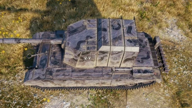 Настраиваемый 2D-cтиль «Небесный скакун» в World of Tanks