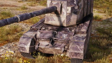 Настраиваемый 2D-cтиль «Небесный скакун» в World of Tanks