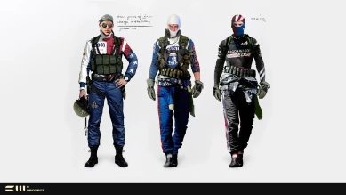 Новый концепт арт от разработчиков для какого-то агента