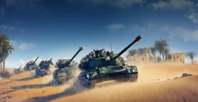 Сегодня ожидаем «Торговый караван» в Мире танков