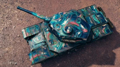 2D-стиль «Царь драконов» в World of Tanks