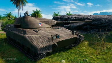 Скриншоты танка LPT-67 из новой ветки Чехов в World of Tanks