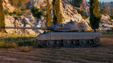 Танк E 77 из обновления 1.25.1 в World of Tanks