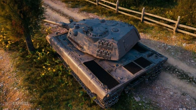 Танк E 77 из обновления 1.25.1 в World of Tanks