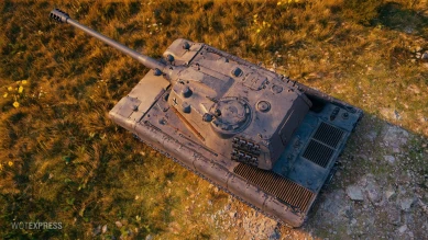 Танк E 77 из обновления 1.25.1 в World of Tanks
