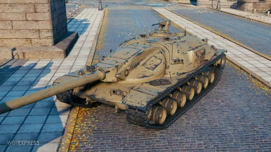 Танк XM57 из обновления 1.25.1 в World of Tanks