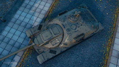 Танк XM57 из обновления 1.25.1 в World of Tanks