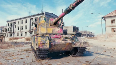 2D-стиль «Король фестиваля» из обновления 1.25.1 в World of Tanks