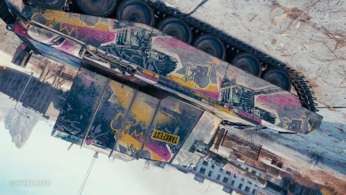 2D-стиль «Король фестиваля» из обновления 1.25.1 в World of Tanks