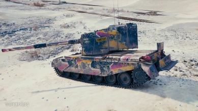 2D-стиль «Король фестиваля» из обновления 1.25.1 в World of Tanks