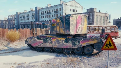 2D-стиль «Король фестиваля» из обновления 1.25.1 в World of Tanks