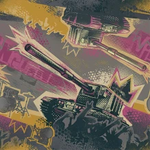 2D-стиль «Король фестиваля» из обновления 1.25.1 в World of Tanks