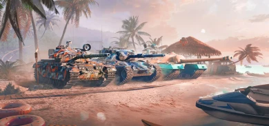 Наслаждайтесь летним настроением и горячими наградами из Магазина жетонов в World of Tanks Наслаждайтесь летним настроением и горячими наградами из Магазина жетонов в World of Tanks