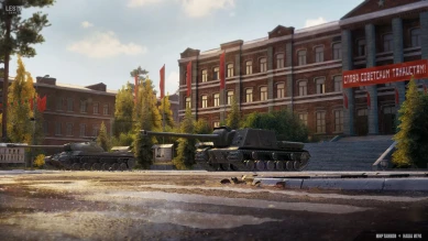 Ангар ко дню танкиста уже запустился