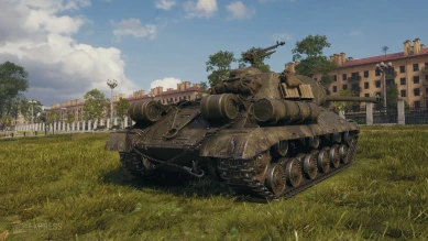 ИС-2М (ТТ-7, СССР, прем) в патче 1.1 World of Tanks