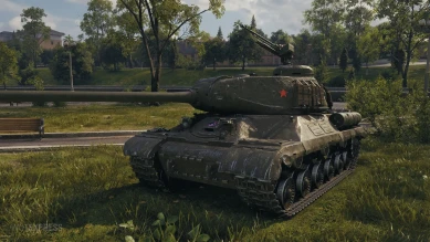 ИС-2М (ТТ-7, СССР, прем) в патче 1.1 World of Tanks