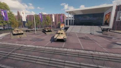 Новый ангар в HD к Gamescom 2018. World of Tanks