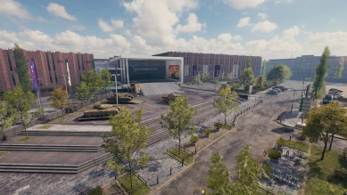 Новый ангар в HD к Gamescom 2018. World of Tanks